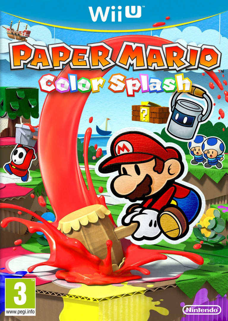 Wii U-Paper Mario: Color Splash Tweedehands
