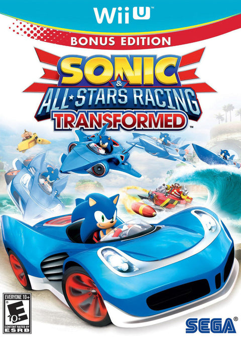 Wii U-Sonic & All-Stars Racing Transformed Tweedehands