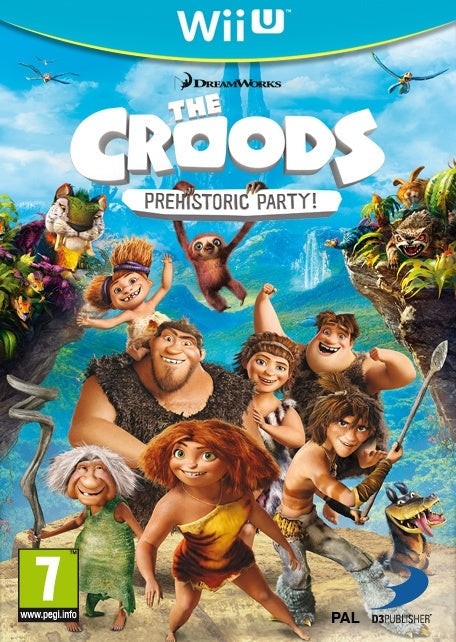 Wii U-The Croods: Prehistoric Party! Tweedehands