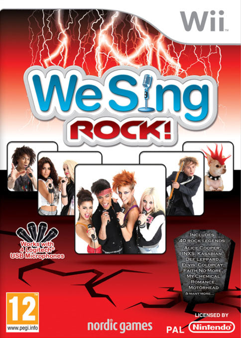 Wii-We Sing Rock Tweedehands