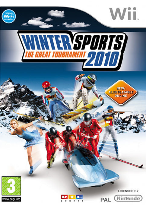 Wii-Winter Sports 2010: The Great Tournament Tweedehands