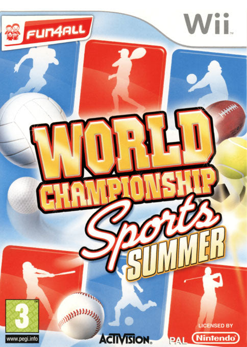 Wii-World Championship Sports: Summer Tweedehands