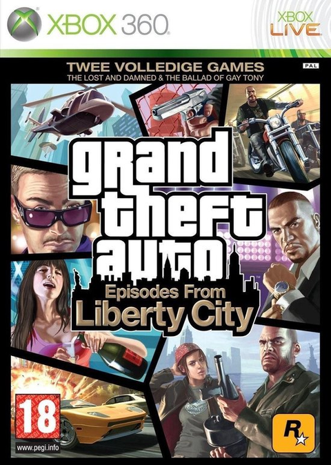 Xbox 360-Grand Theft Auto: Episodes from Liberty City Tweedehands
