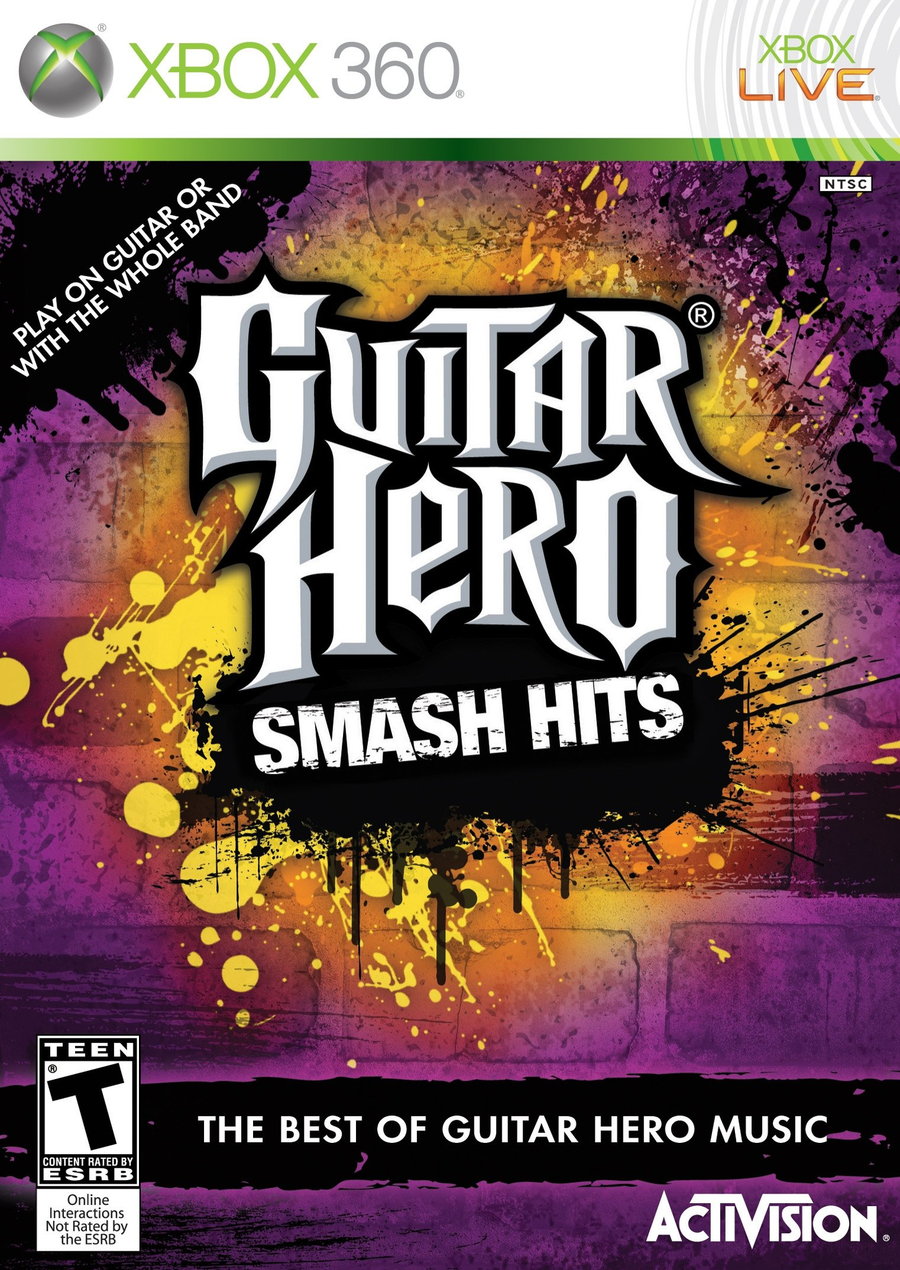 Xbox 360-Guitar Hero Smash Hits Tweedehands