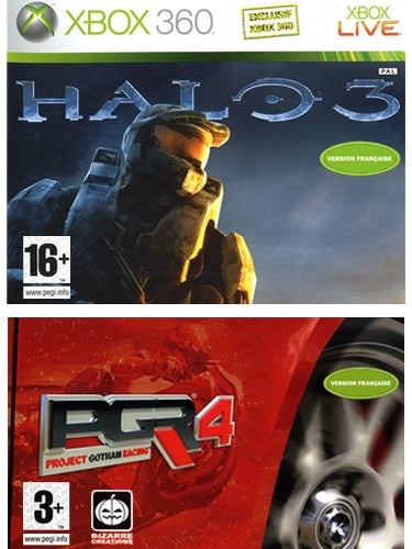 Xbox 360-Halo 3 / PGR 4 Tweedehands