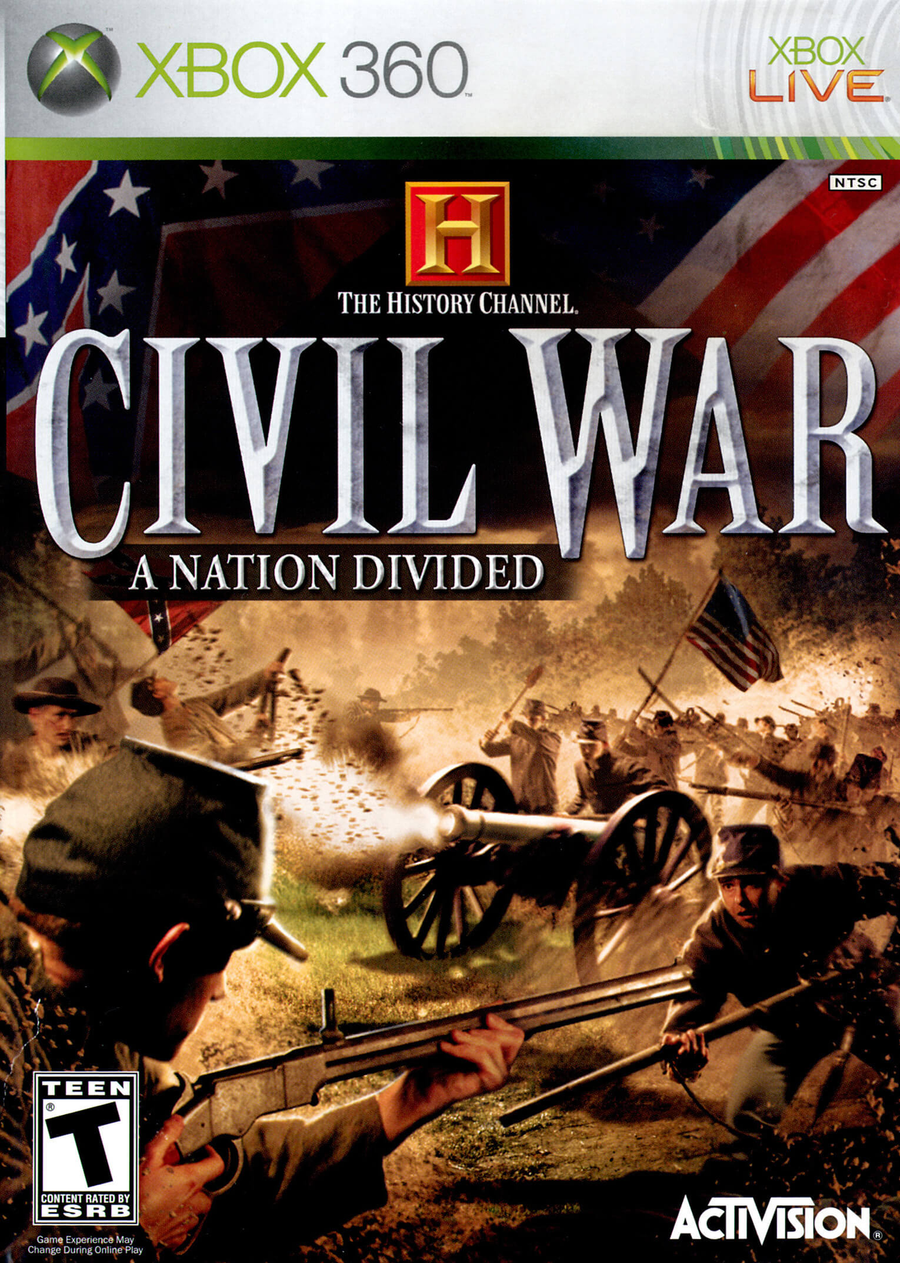 Xbox 360-History Channel Civil War: A Nation Divided Tweedehands
