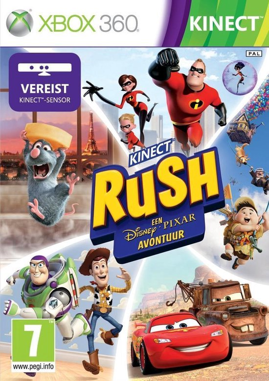 Xbox 360-Kinect Rush Tweedehands