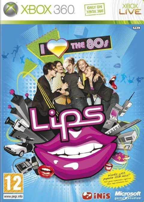 Xbox 360-Lips: I Love the 80's Tweedehands