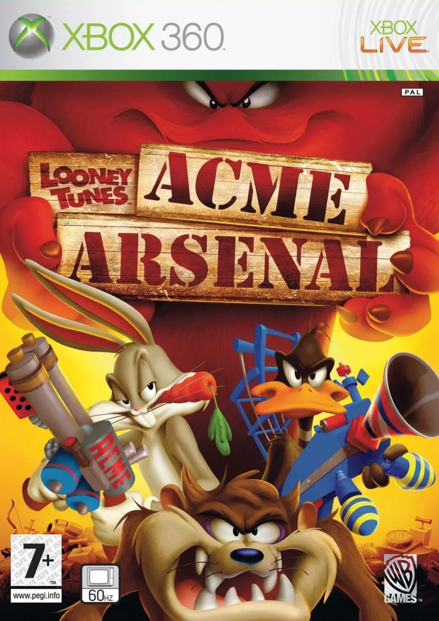 Xbox 360-Looney Tunes: Acme Arsenal Tweedehands