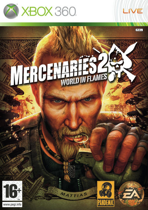 Xbox 360-Mercenaries 2: World in Flames Tweedehands