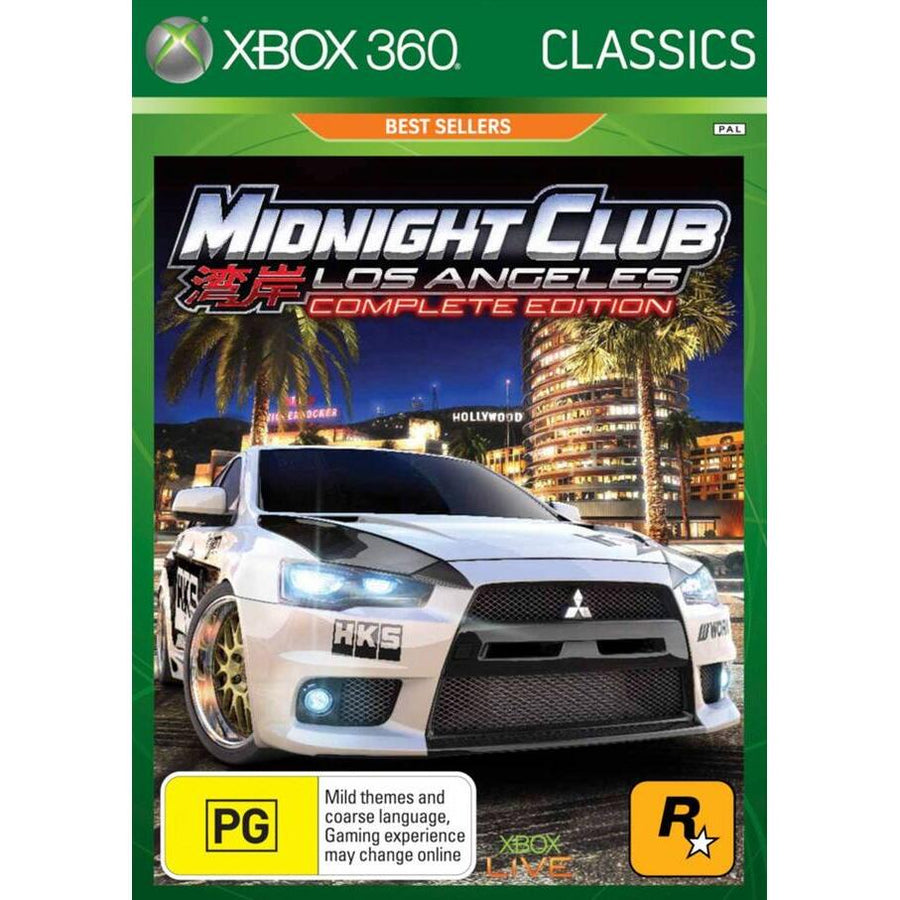 Xbox 360-Midnight Club: Los Angeles - Complete Edition Tweedehands