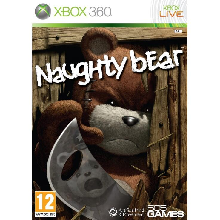 Xbox 360-Naughty Bear Tweedehands