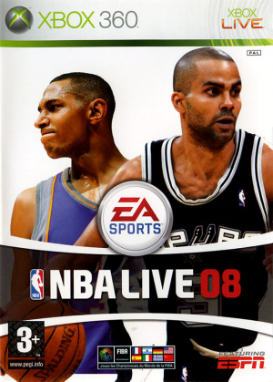 Xbox 360-NBA Live 08 Tweedehands