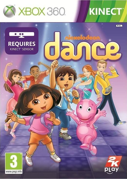 Xbox 360-Nickelodeon Dance Tweedehands