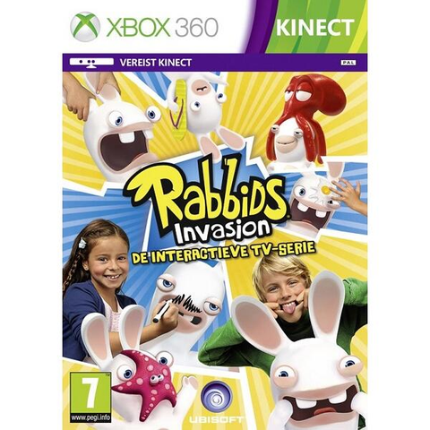 Xbox 360-Rabbids Invasion Tweedehands