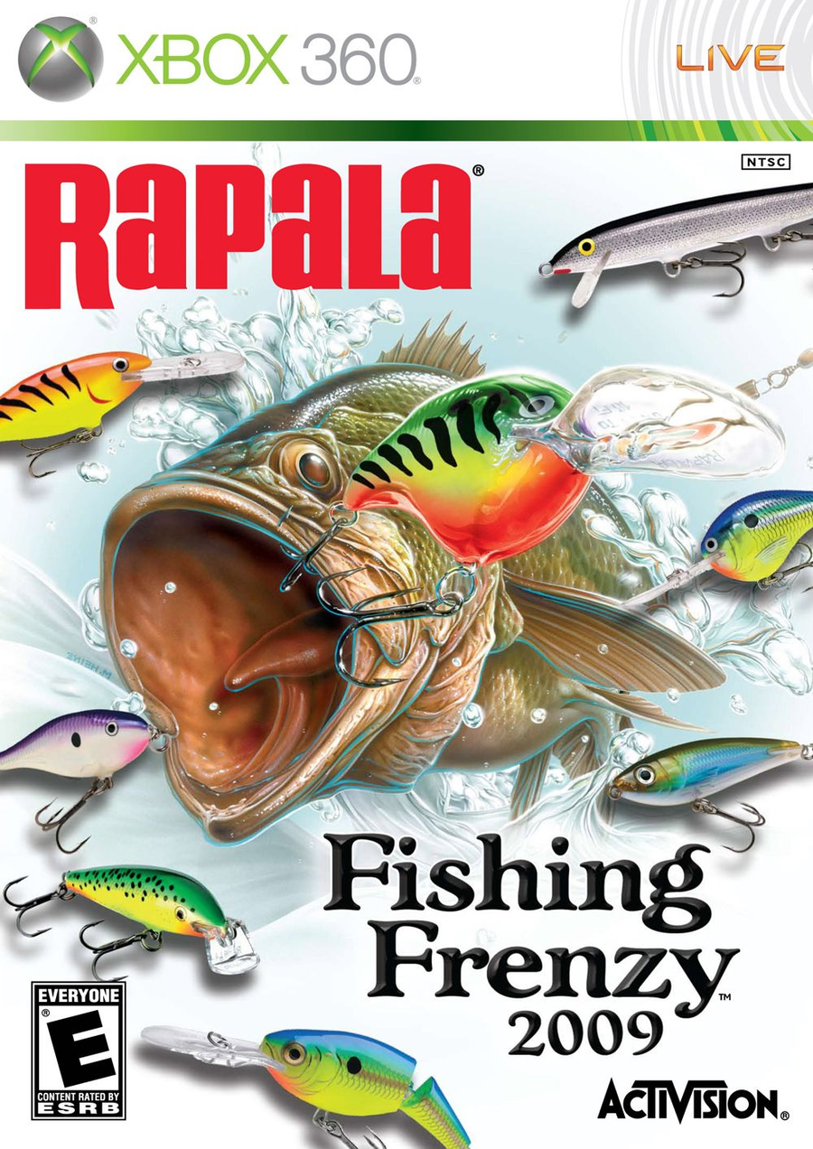 Xbox 360-Rapala Fishing Frenzy 2009 Tweedehands