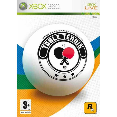 Xbox 360-Rockstar Games Presents Table Tennis Tweedehands