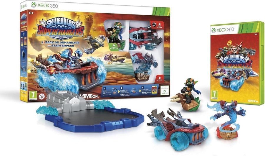Xbox 360-Skylanders: SuperChargers: Starter Pack Tweedehands