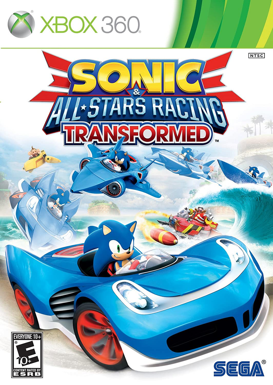 Xbox 360-Sonic & All-Stars Racing Transformed Tweedehands