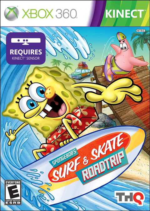 Xbox 360-SpongeBob's Surf & Skate Roadtrip Tweedehands