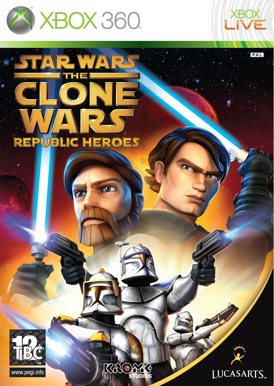 Xbox 360-Star Wars Clone Wars Republic Heroes Tweedehands