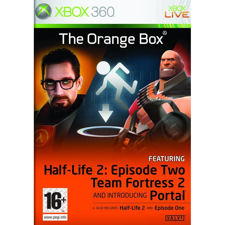 Xbox 360-The Orange Box Tweedehands