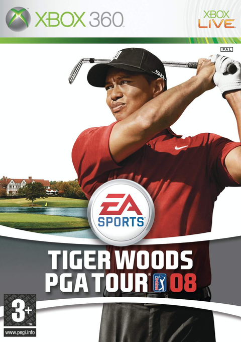 Xbox 360-Tiger Woods PGA Tour 08 Tweedehands