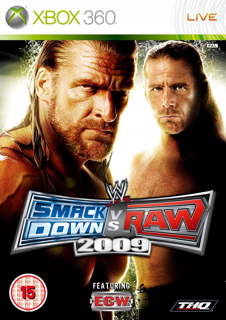 Xbox 360-WWE SmackDown vs. Raw 2009 Tweedehands