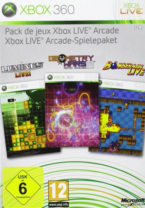 Xbox 360-Xbox Live Arcade Game Pack Tweedehands