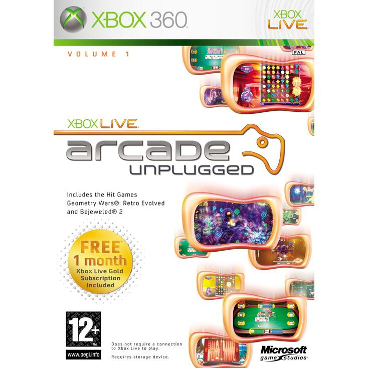 Xbox 360-Xbox Live Arcade Unplugged Vol. 1 Tweedehands
