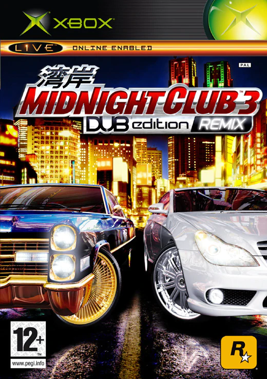 Xbox Classic-Midnight Club 3: DUB Edition Remix Tweedehands