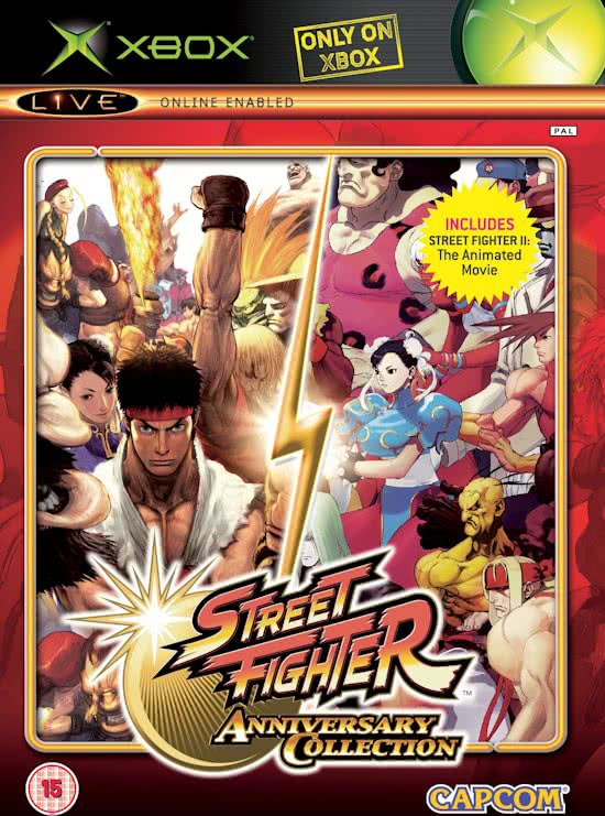 Xbox Classic-Street Fighter Anniversary Collection Tweedehands