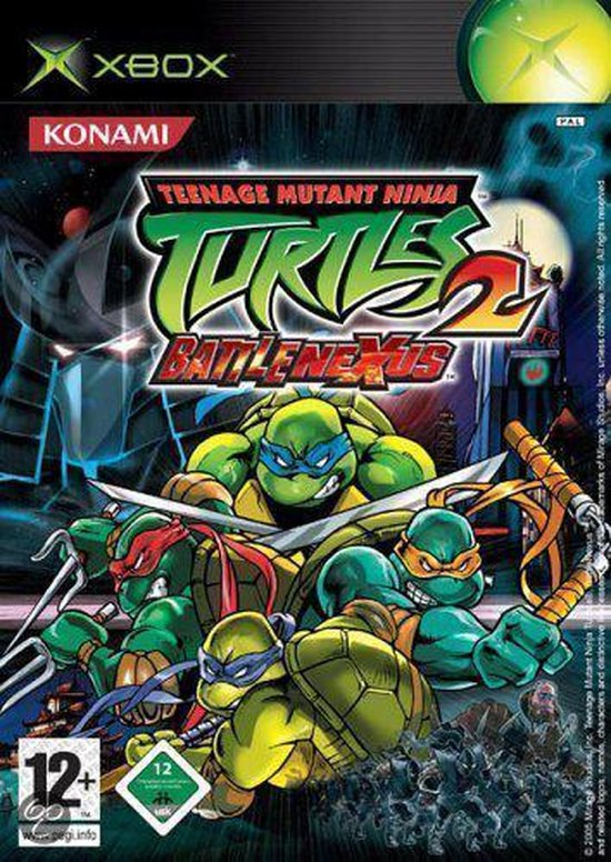 Xbox Classic-Teenage Mutant Ninja Turtles 2: Battle Nexus Tweedehands