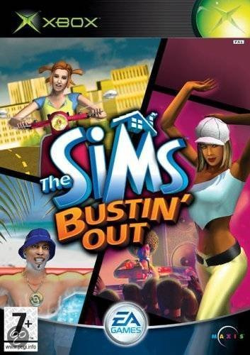 Xbox Classic-The Sims Bustin' Out Tweedehands