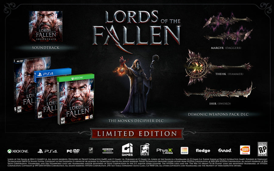 Xbox One-Lords of the Fallen: Limited Edition Tweedehands