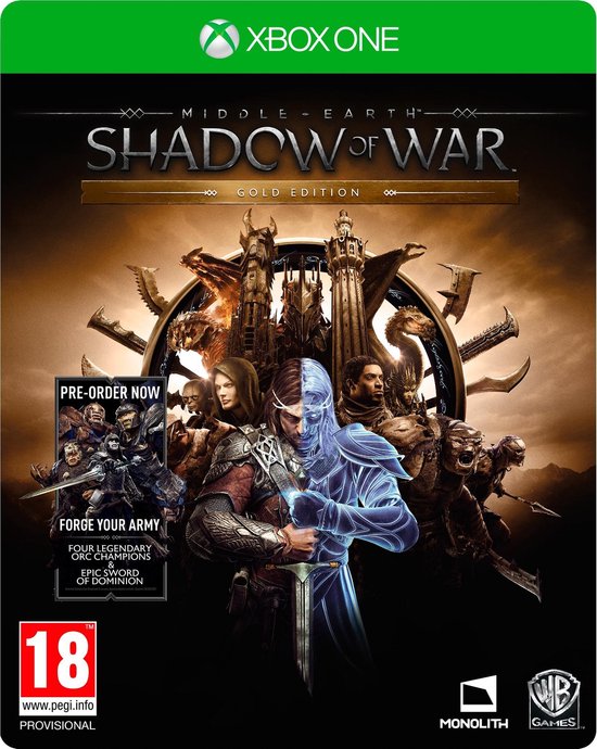 Xbox One-Middle-earth: Shadow of War - Gold Edition Tweedehands