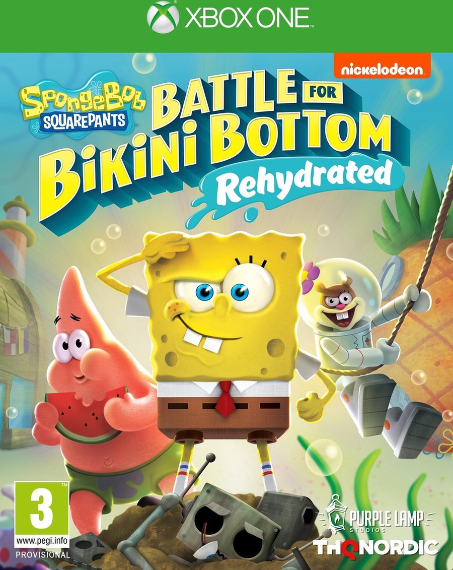 Xbox One-SpongeBob SquarePants: Battle for Bikini Bottom Rehydrated Tweedehands