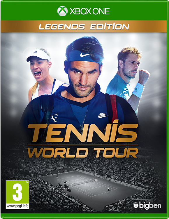 Xbox One-Tennis World Tour: Legends Edition Tweedehands