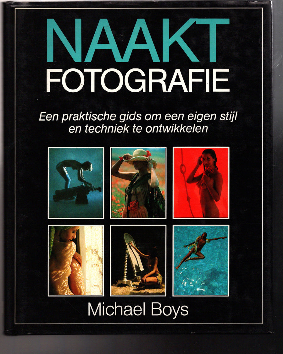 Naakt fotografie van Michael Boys - voorkant van het fotoboek