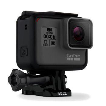 GoPro-HERO6 Black Action Camera - Zwart (Incl. Frame) (In doos)-tweedehands