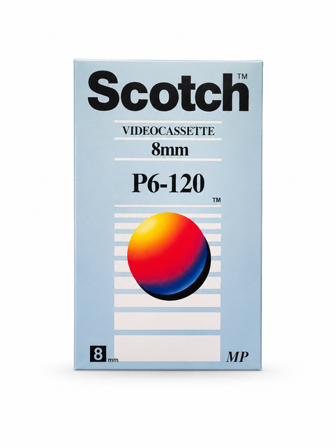 P5-60 MP 8mm Video Cassette - 60 Min (Nieuw)