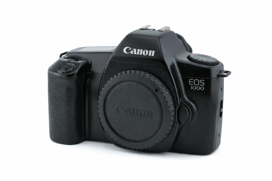 Canon-EOS 1000 - Camera Body - Zwart (Incl. camerariem)-tweedehands