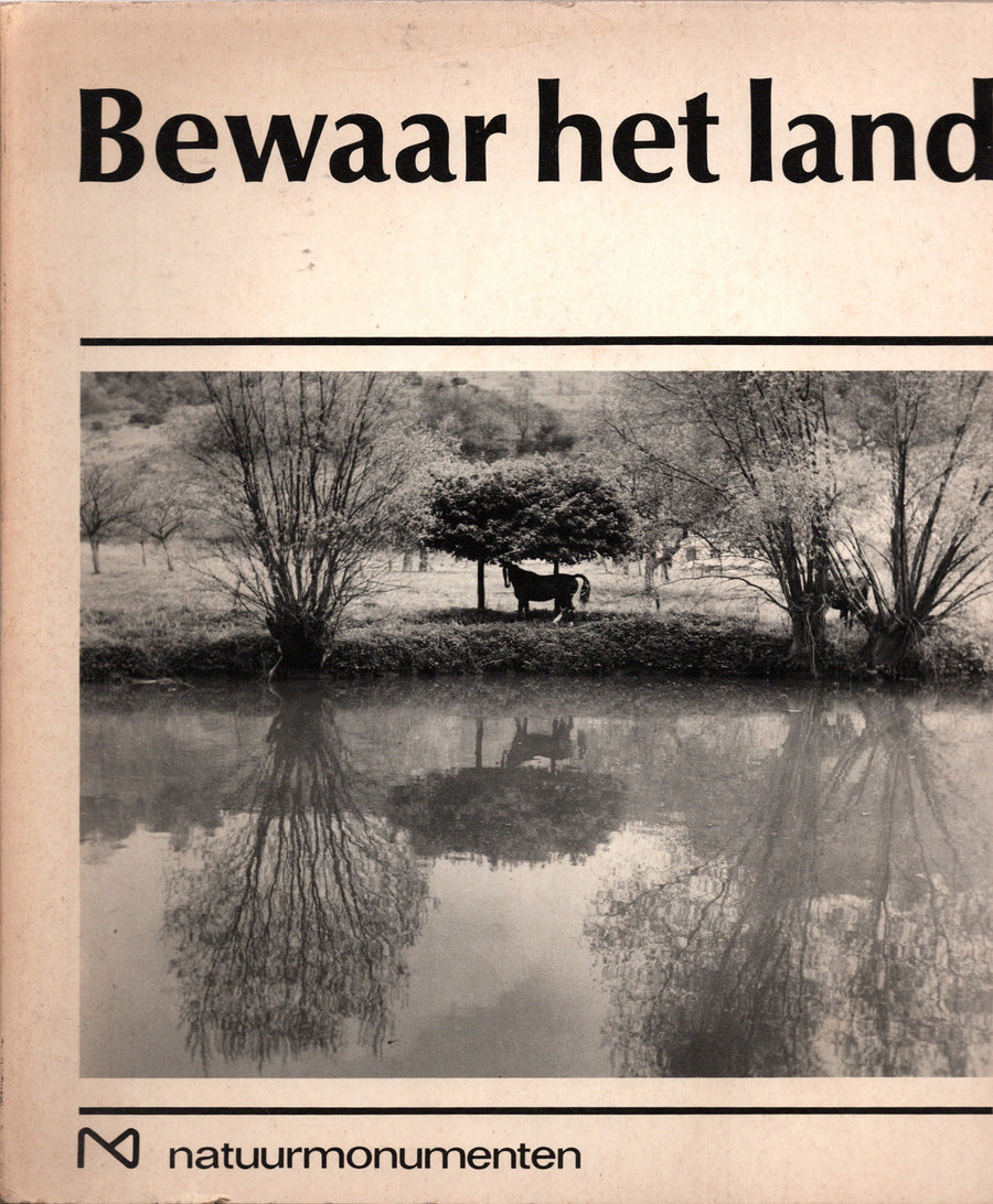Bewaar het land van Natuurmonumenten - voorkant van het fotoboek