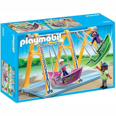 Playmobil-Summer Fun Kermis Schommelboot Speelset - 5553 (In doos)-tweedehands