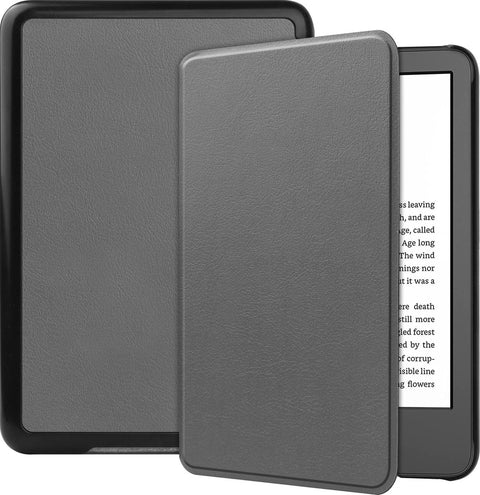 Algemeen-Sleepcover voor Amazon Kindle 11 (2022) E-reader - Grijs (Nieuw)