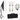 Softbox studiolamp set met statief, 4 LED-lampen en draagtas