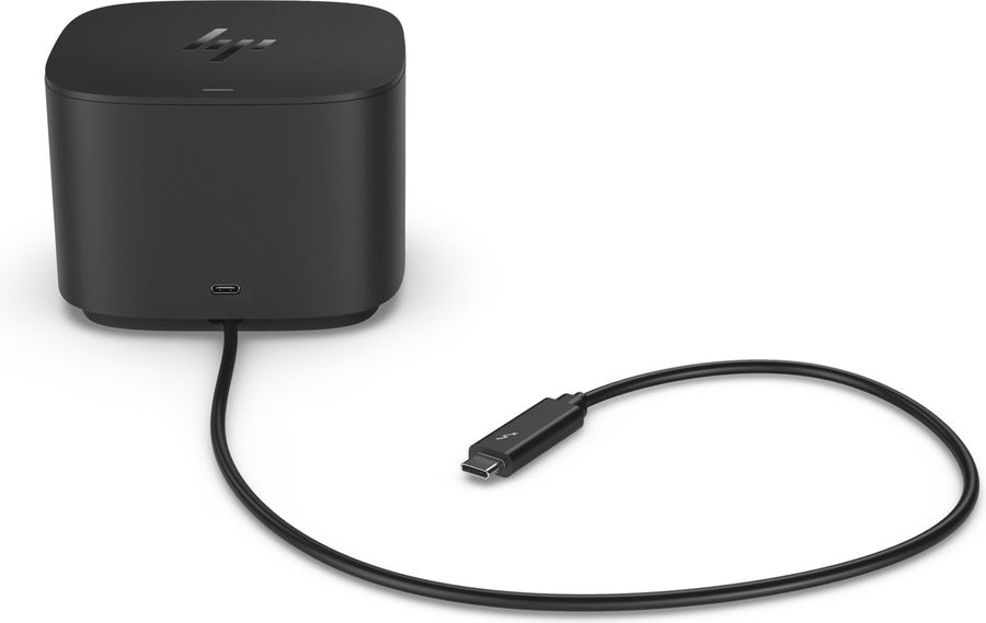 HP Thunderbolt Dock 120W G2 dockingstation 2UK37AA, zwart, met vaste USB-C-kabel