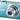 Canon-PowerShot A2400 IS Digitale Compact Camera - Licht Blauw-tweedehands