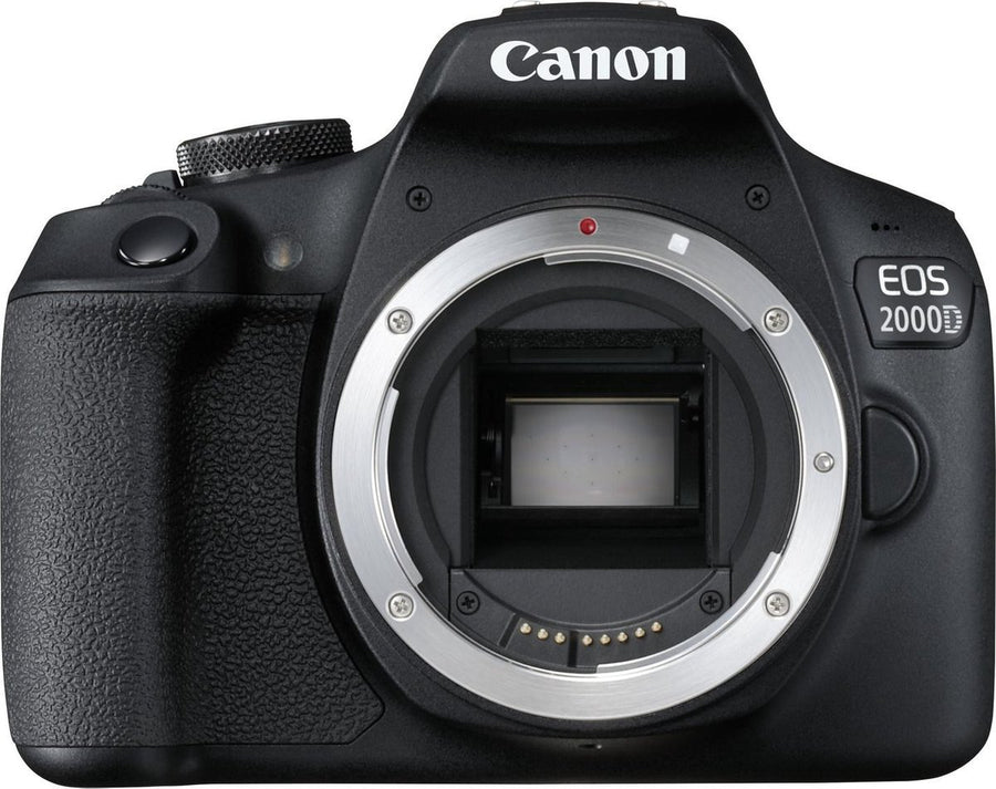 EOS 2000D Spiegelreflexcamera Body - Zwart
