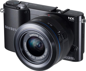 NX1100 Camera + 20-50mm i-Function f/3.5-5.6 Lens - Zwart